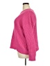Unbranded 100% Polyester Solid Pink Pullover Sweater Size 3X - photo 5
