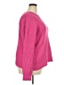 Unbranded 100% Polyester Solid Pink Pullover Sweater Size 3X - photo 4