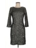 Alberto Makali Metallic Silver Cocktail Dress Size 8 - photo 1