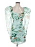 ASOS 100% Polyester Green Cocktail Dress Size 0 - photo 1