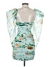 ASOS 100% Polyester Green Cocktail Dress Size 0 - photo 2