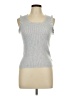 Express Outlet Gray Sleeveless Top Size L - photo 1