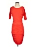 Athleta Solid Orange Cocktail Dress Size XXS - photo 1