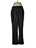 Divided by H&M Stripes Black Casual Pants Size 8 - photo 1