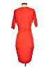 Athleta Solid Orange Cocktail Dress Size XXS - photo 2