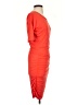 Athleta Solid Orange Cocktail Dress Size XXS - photo 4