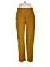 Athleta Solid Yellow Casual Pants Size 12 - photo 1
