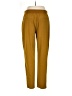 Athleta Solid Yellow Casual Pants Size 12 - photo 2