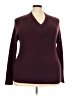Avenue Burgundy Pullover Sweater Size 22 Plus - photo 1