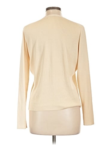 Lord & Taylor Long Sleeve Silk Top (view 2)