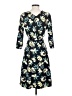 Serra Print Blue Cocktail Dress Size S - photo 2