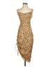 Forever 21 100% Polyester Tan Cocktail Dress Size S - photo 1