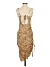 Forever 21 100% Polyester Tan Cocktail Dress Size S - photo 2