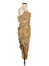Forever 21 100% Polyester Tan Cocktail Dress Size S - photo 4