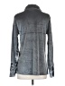 Unbranded Metallic Gray Long Sleeve Blouse Size S - photo 2