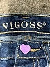 Vigoss Hearts Blue Jeans Size 2T - photo 3