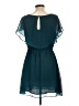 Bardot 100% Polyester Solid Teal Cocktail Dress Size 10 - photo 2