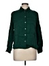Zara Green Long Sleeve Button-Down Shirt Size M - photo 1