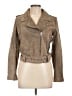 Blank NYC 100% Leather Tan Leather Jacket Size L - photo 1