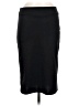 Azules Solid Black Casual Skirt Size M - photo 1