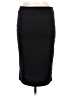 Azules Solid Black Casual Skirt Size M - photo 2