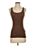 Three Dots Brown Tank Top Size P (estimated, petite) - photo 1