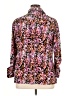Elementz Animal Print Pink Long Sleeve Blouse Size 1X - photo 2