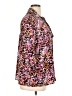 Elementz Animal Print Pink Long Sleeve Blouse Size 1X - photo 4