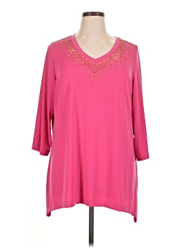 Quacker Factory 3/4 Sleeve Top