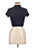 Love J Blue Short Sleeve Turtleneck Size L - photo 1