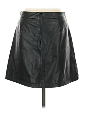 Cupcakes & Cashmere Leather Skirt (view 2)
