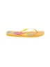 Juncture Yellow Flip Flops Size 7 - 8 - photo 1