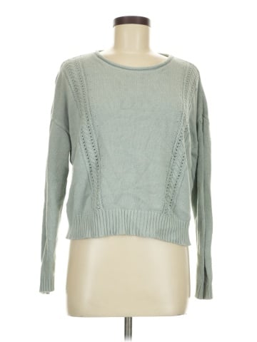 Hem & Thread Pullover Sweater (view 1)
