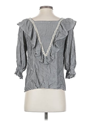 Sundays 3/4 Sleeve Blouse (view 2)