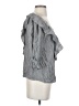 Sundays 100% Rayon Gray 3/4 Sleeve Blouse Size Sm (1) - photo 4