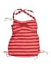 New Directions 100% Polyamide Stripes Red Swimsuit Top Size XL - photo 1