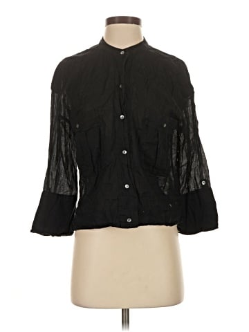 James Perse 3/4 Sleeve Button-Down Shirt (view 1)
