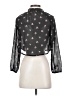 Assorted Brands Black 3/4 Sleeve Blouse Size 10 - photo 2