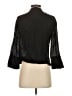 James Perse Black 3/4 Sleeve Button-Down Shirt Size Sm (1) - photo 2