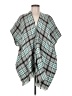 Ann Taylor LOFT 100% Acrylic Teal Poncho Size Med - Lg - photo 1