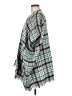 Ann Taylor LOFT 100% Acrylic Teal Poncho Size Med - Lg - photo 5