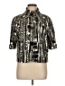 Trina Turk Animal Print Silver Jacket Size M (estimated) - photo 1