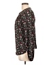 Unbranded 100% Polyester Black Long Sleeve Blouse Size L (estimated) - photo 5