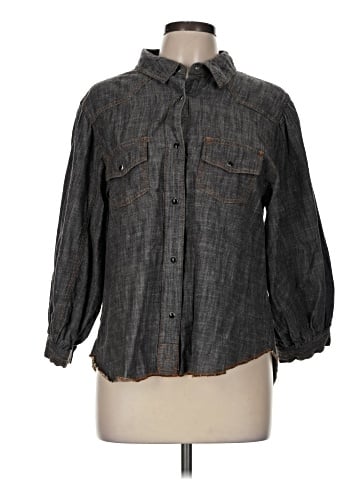 Ivy Jane 3/4 Sleeve Button-Down Shirt (view 1)