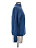 Reiss Solid Blue Turtleneck Sweater Size S - photo 4