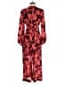 Whistles 100% Silk Print Red Jumpsuit Size 4 - photo 2