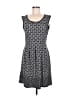 Max Studio Graphic Black Casual Dress Size M - photo 1