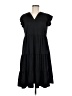 Unbranded Solid Black Casual Dress Size M - photo 1