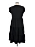 Unbranded Solid Black Casual Dress Size M - photo 2