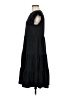 Unbranded Solid Black Casual Dress Size M - photo 5